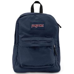 The Ultimate Classic. The Jansport Superbreak Is Ultralight For Everyday Use. The Backpack Is Available In More Than 30 Different Colors And Prints, Perfect For Every Style Of Self Expression. Features: 600 Denier Polyester 2/3 Padded Back Panel Front Utility Pocket With Organizer One Large Main Compartment Web Haul Handle. Navy Blue Bag, Black Fanny Pack, Streetwear Accessories, Lightweight Bag, Blue Backpack