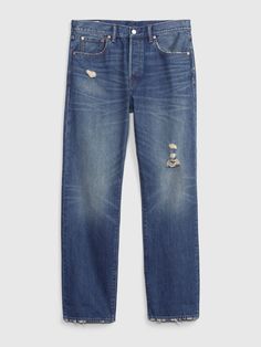 100% Organic Cotton '90s Original Straight Fit Jeans with Washwell | Gap Gap Straight Leg Jeans For Fall, Relaxed Fit Jeans With Button Closure For Streetwear, Gap Classic Jeans For Fall, Gap Straight Leg Relaxed Jeans, Gap Relaxed Fit Straight Leg Jeans, Relaxed Fit Straight Leg Jeans With Button Closure, Gap Mid-rise Jeans For Fall, Gap Jeans For Everyday Wear In Fall, Gap Jeans For Everyday Fall Wear