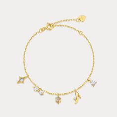 Sparkle wherever you go with this magical Fairytale Shoe Bracelet! Perfect for completing any princess look, this dainty bracelet features a whimsical shoe-shaped charm for a touch of fairy-tale flair. Dreamy and delightful, the bracelet is a must-have accessory for any enchanting occasion. DETAILS Plating: 9K Gold Materials:  9 K Gold  Silver, Crystal,  Zircon Measurements: Length: 7.09"(18.0cm) Silver  Weight: 1.6g Fairytale Bracelet, Shoe Bracelet, Whimsical Shoes, Princess Look, Cinderella Pumpkin, 18k Gold Bracelet, Unique Gift Wrapping, Butterfly Gifts, Purple Grapes