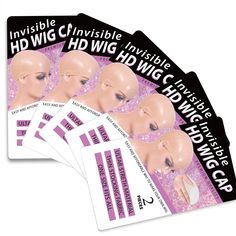 PRICES MAY VARY. ❤【Invisible HD WIG CAP PACKAGE】2 pieces hd wig caps are installed in a cardboard, and there are 10 pieces hd wig caps in total. The hair cap can neatly fix the hair in the proper position; It can be used for many imperceptible skin tones and provides a natural appearance. This also can save the time and money to and from the beauty shop. ❤【Invisible HD WIG CAP MATERIAL】It is made of nylon material with good elasticity. Although it has only one size, it can be suitable for differ Secure Wig Gripper, Messed Up Lace Wig, 5*5 Lace Closure Wig, Lace Wig Kit, Hd Lace Wig Install, Refresh Wig, Wig Install Starter Kit, Glue Less Lace Front Wigs, Lace Wig Install Tutorial