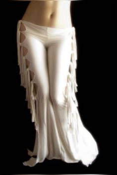 Fusion Belly Dance, White Gothic, Alternative Lifestyle, Dance Pants, Belly Dance Costume, Dance Costumes