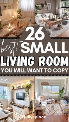 the best small living room you will want to copy