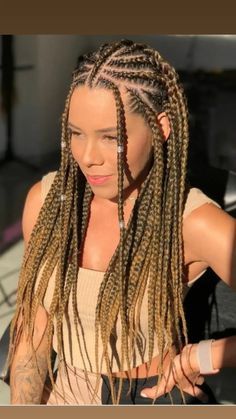 Simple Hair Braiding Styles, Ghana Braid Styles, Braids Inspiration, Ghana Braids Hairstyles, Afro Braids