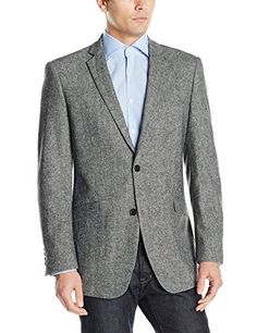 U.S. Polo Assn. Men's Wool Donegal Sport Coat, Grey, 42 Long U.S. Polo Assn. U.s. Polo Assn., Sports Coat, Us Polo Assn, Sport Coats, Cuff Detail, Mens Big And Tall, Big And Tall, Sport Coat