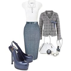 Classic Work Outfits, Elegant Work Outfits, Outfits 2016, Outfits 2017, Neue Outfits, Children's Fashion, Office Attire