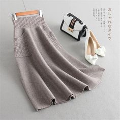 Shipping: Worldwide Express Shipping AvailableDelivery time: 7-15Days Fast ShippingReturns: Fast refund, 100% Money Back Guarantee.Brand Name: YKANGSMaterial: CottonMaterial: PolyesterStyle: CasualElasticity: Slight StrechOrigin: Mainland ChinaCN: ZhejiangFabric Type: KnittingWaistline: empirePattern Type: SolidFit Type: Regulai FitSilhouette: A-LINEDresses Length: Mid-CalfAge: 25-34Decoration: NONEModel Number: S0821044Gender: WOMENwarm winter skirt: pleated skirtchristmas skirt: maxi Skirthall Winter Kinit Skirt, Women's Wool Skirt, Wool A Skirt, Wool Knitted Skirts, Knit Skirt Boots, Vintage Knitt Skirt, Warm Winter Skirts, Knitted Skirt Patterns, Korean Office