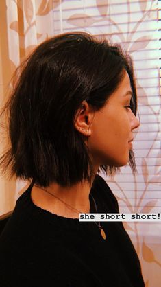 Above Shoulder Brunette Hair, Above The Neck Haircuts, Above Shoulder Brown Hair, Dark Brown Chin Length Hair, Shoulder Length Bob Blonde, Short Hair Above Shoulder Straight, Straight Above Shoulder Hair, Chin Length Dark Hair, Short Above Chin Haircut