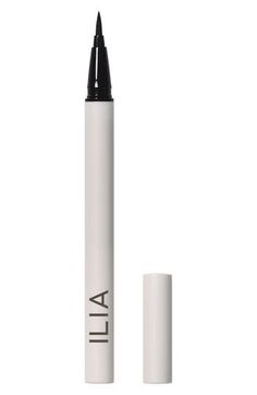 What it is: A liquid eyeliner with an incredibly fine and flexible tip that glides over your lashline with ease, delivering lasting definition.What it does: This cleanly formulated eyeliner delivers the versatility to create a daytime, barely there tightline or a bolder, special occasion statement line. Quick-drying and precise, it stays put without running or feathering. How to use: Using the fine, flexible tip, gently define your eyes using soft, sweeping motions, working close to the lashline Bold Cat Eye, Midnight Express, Liquid Liner, Felt Tip, Brow Makeup, Gift Kit, Diy Kits Gift, Carbon Black, Beauty Wellness