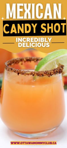 The delightful combination of watermelon pucker, mango, and lime flavours bring together sweet and sour flavours in this Mexican Candy Shot. Mexican Candy Margarita Recipe, Mexican Candy Drink, Mexican Candy Shots, Strawberry Margarita Cupcakes, Alcohol Punch, Candy Shots, Fruity Alcohol Drinks, Margarita Cupcakes, Melon Liqueur