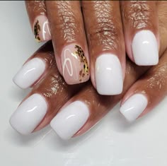 Natural Color Nails With Design, Off White Nails, Fresh Nail Designs, White Nails With Designs, Natural Color Nails, Spirit Fingers, Fresh Nails, Nails With Design