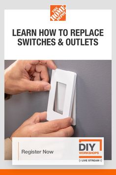 the instructions for how to replace switches and outlets