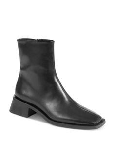 Vagabond Women's Blanca Square Toe Booties Vagabond Blanca Boots, Black Square Toe Boots, Addison Aesthetic, Gabor Ankle Boots, Derby Boots, Square Toe Ankle Boots, Black Boots Outfit, 2024 Wishlist, Boots Square Toe