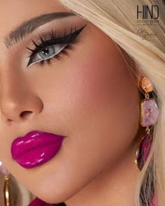 Rosa Make-up, Halloweenský Makeup, Makeup Cantik, Barbie Halloween, Barbie Makeup, Barbie Costume, Colorful Nails, Barbie Birthday