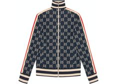 I just placed a Bid on the Gucci GG Jacquard Cotton Jacket Blue/Ivory on StockX Gucci Luxury Outerwear With Button Closure, Gucci Luxury Padded Collar Outerwear, Luxury Gucci Cotton Hoodie, Luxury Blue Gucci Tops, Luxury Gucci Outerwear With Zipper Closure, Luxury Vintage Gucci Outerwear, Luxury Black Gucci Outerwear, Gucci Vintage Luxury Outerwear, Gucci Luxury Leather Jacket