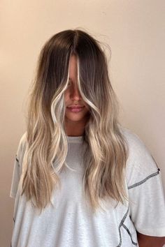 High-Contrast Sandy Blonde Balayage Fall Blonde Balayage, Sandy Blonde Balayage, Balayage Hair Ideas, Dark Blonde Balayage, Natural Dark Blonde, Sandy Blonde Hair, Blonde Hair With Roots