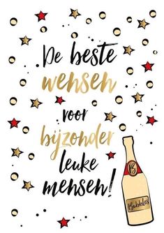 a bottle of wine with stars around it and the words we beste weise vor lygender lake menen