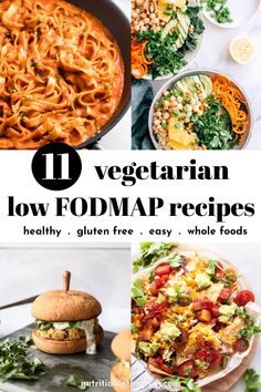 vegetarian low fodmap recipes that are easy to make and delicious for the whole family