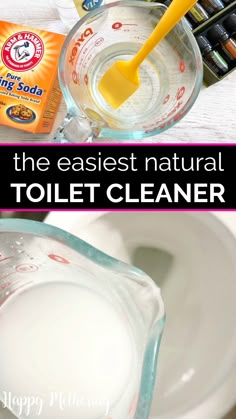 the best natural toilet cleaner for all types of surfaces and surfaces with instructions to use it