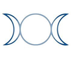 three blue circles are arranged in the shape of an occupant, on a white background