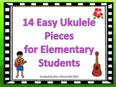 14 Easy Ukulele Pieces for Elementary Students Teaching Ukulele, Learning Ukulele, Learn Singing, Ukulele Tutorial, Vocal Exercises, Ukulele Music, Ukulele Lesson, Singing Tips, Singing Lessons