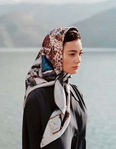 This scarf is based on Vazgen Bazhbeuk-Melikyan’s collage “Jemma.”Fabric: Silk Twill Size: 90×90 cm/ 35.4"x35.4" Hem: Hand-roll Color Negative Film, Scarf Art, Negative Film, Armenian Culture, Yerevan Armenia, Silk Scarf Style, Silk Headscarf, Head Scarf Styles, Ways To Wear A Scarf