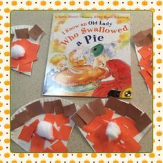 an old lady who swallowed a pie by dr seussler and paper plate crafts