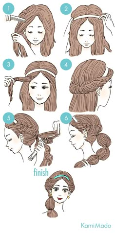 Princess Jasmine Costume, Disney Princess Hairstyles, Easy Everyday Hairstyles, Cute Simple Hairstyles, Peinados Fáciles Para Cabello Corto, Princess Hairstyles, Easy Hairstyle