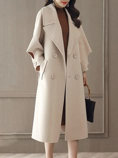 Фотография Dress Coats For Women Classy, Work Coats, Coats Outfits, Winter Long Coat, Cute Coats, Long Coat Jacket