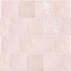 a white and pink tile wallpaper pattern