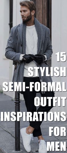 Office Party Outfit Men, Mens Semi Formal Wear, Best Casual Wear For Men