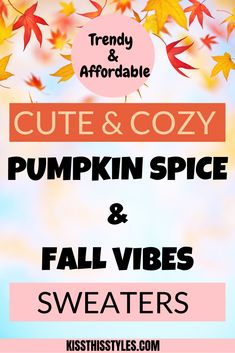 Whether your into “Pumpkin Spiced Everything,” “Spooky Couture” “Fall Vibes” or maybe you just are a “Newlywed” or just love “Sushi & Pizza,” finding a sweater doesn’t have to be difficult.Each of these “Cute Fall Graphic Sweaters” will not only keep you looking your best, but will also keep you feeling warm and cozy regardless of the Fall weather outside. Fall Sweaters. Fall Sweatshirt. Fall Sweater Outfits. Fall Sweater Aesthetic. Fall Sweaters For Women. Spooky Couture, Fall Sweater Aesthetic, Fall Sweater Outfits, Sushi Pizza, Sweater Aesthetic, Sweaters Fall, Fall Sweaters For Women, Sweater Outfits Fall