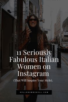 Italy and the stylish women who call this lovely place home are world-renowned for their bold style. A certain "la bella figura” as the Italians call it. La bella figura literally translates to “the beautiful figure. It specifically means to dress well to make a good impression. Wanting to look appealing is a common desire for Italians, an integral part of the culture we are immersed in as children. Need some fresh to inspire your personal style? Look no further than these fabulously stylish ... Italian Chic Fashion Street Style, Italian Style Outfits Womens Fashion, Italian Female Fashion, Italian Fashion Women 2023, Italian Style Women Winter, Italian Bombshell Style, Italian Fall Style Women, Roman Street Style, Italian Fashion Fall 2023