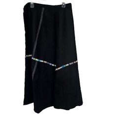 Guatemalan woven black embroidered wrap skirt One Size  | eBay Wrap Skirt, Free Shipping, Best Deals, Black