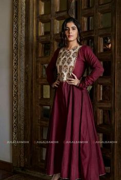 Cotton Dress Pattern Indian, Anarkali Bridal, Party Wear Anarkali, Cotton Dress Pattern, Stylish Kurtis Design, Designer Anarkali Dresses, Bandhani Dress, Churidar Designs