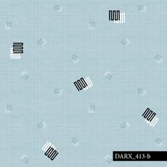 a blue wallpaper with black and white squares on the bottom, and text that reads dark