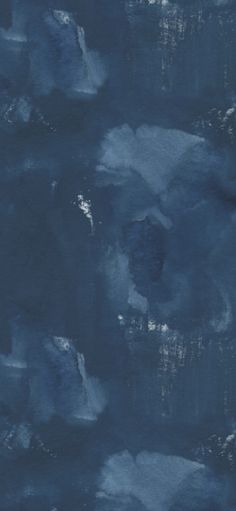 an abstract painting with blue and white colors