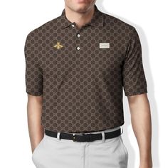 Product Information: Upgrade your style with gucci premium polo shirt trending outfit 2023 110 Polo ShirtMaterial: Mesh cloth95% polyester + 5% spandex, flat knit collar.Moisture Wicking lightweight fabric.Soft and stretchy fabric gives you comfy all day long.Our size Gucci Polo Shirt, Grey Polo Shirt, Embroidered Polo Shirts, Timeless Wardrobe Staples, 3d Shirt, Tennis Clothes, Gucci Men, Hottest Trends, Mens Polo Shirts