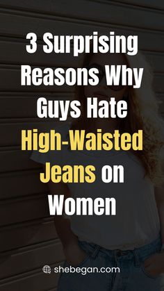 The high-waisted jean has been a staple in women’s fashion for years, but it’s not for everyone. Some guys might even hate the look of them on women.

Here are some reasons why: High Waisted Jeans, New Trends, High Waisted Pants, High Waist Jeans, For Everyone, High Waisted