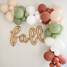 Boho Fall Balloon Arch Kit - Pretty Collected Fall Baby Shower Balloon Arch, Fall Balloon Arch, Fall Balloon Garland, Fall Balloons, 3 Balloon, Baby Shower Balloon Arch, Friendsgiving Decorations, Thanksgiving Party Decorations, Fall Backdrops