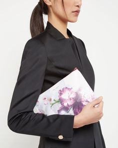 Ted Baker CAILEY-Ethereal-Posie-cross-body-clutch-bag-Nude-Pink. Ted Baker Clutch, Cross Body, Clutch Bag, Pink