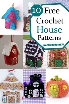 Here we came up with a super unique list of crochet house patterns to make classic, lovely, and easy houses for all crochet fans.