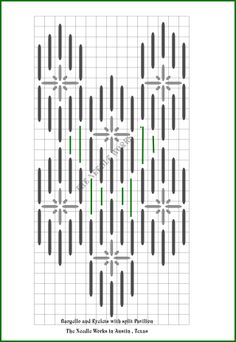 the diagram shows how to make an intricate quilt