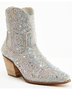 Matisse Women's Harlow Rhinestone Booties - Pointed Toe - Country Outfitter Denim And Diamonds Party Outfit, Women's Cowboy Boots, Womens Cowgirl Boots, Denim And Diamonds, Boot Barn, Western Ankle Boots, Cowboy Boots Women, Fall Clothes, Cowgirl Outfits