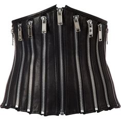 Christian Dada Zipped Waist Corset (2,090 AED) ❤ liked on Polyvore featuring corsets, black and christian dada Waist Corset, Rock Style, Corsets, Punk Fashion, Shapewear, Belts, Streetwear Brands, Mini Dress, My Style