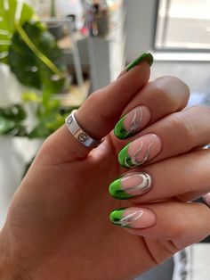 Feid Concert Nails Ideas, Ferxxocalipsis Nails, Ferxxo Nails Ideas, Subtronics Nails, Ferxxo Nails, Nail Color And Design, Trending Nail Colors, Chrome Tips, Nail Colors And Designs