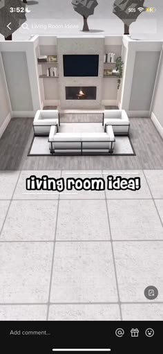 the living room is clean and ready for us to use in this video game,