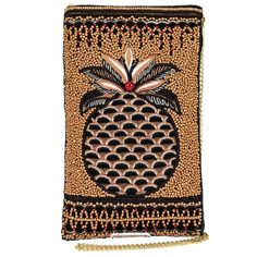 Sweet Tropics Beaded Touch Screen Crossbody Phone Bag – Mary Frances Accessories Gray Handbags, Creative Colour, Red Accents