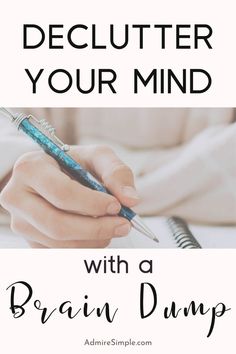 Learn how to organize your thoughts with a simple and quick brain dump. Declutter your mind by writing down all your thoughts on paper, which can help you overcome overwhelm, reduce stress, boost your mood, and increase productivity. Organizing your mind with a brain dump provides clarity and improves mental well-being. It is an effective method that you can do in your bullet journal or just on paper. Dump Journal