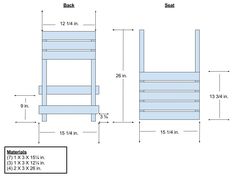 the measurements for a bunk bed frame