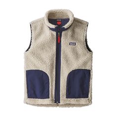 Patagonia Retro Fleece, Patagonia Retro X, Patagonia Retro, Patagonia Vest, Patagonia Kids, Kids Fleece, Vest Fashion, Fleece Vest, Outdoor Outfit